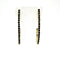 Boucles d'oreilles Boucles d'oreilles demi créoles or jaune et saphirs 58 Facettes Z1351384