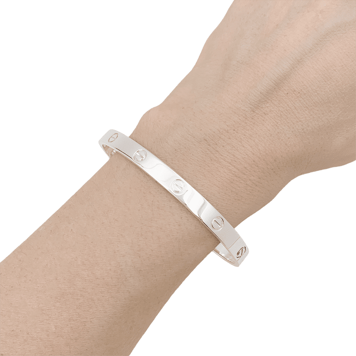 Bracelet Bracelet Cartier "Love" or blanc. 58 Facettes 34172