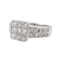 Bague 53 Bague Or blanc Diamant 58 Facettes 2624869CN
