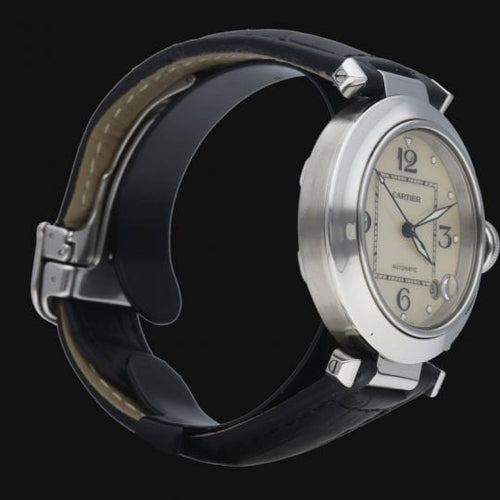 Montre Cartier Montre Pasha C 35Mm Nacre Automatique 58 Facettes MT41547