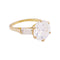 Bague 53 Bague solitaire or jaune, diamant 3,35 carats. 58 Facettes 34009