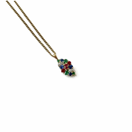 Pendentif Pendentif Tutti Frutti 58 Facettes REF24039-203