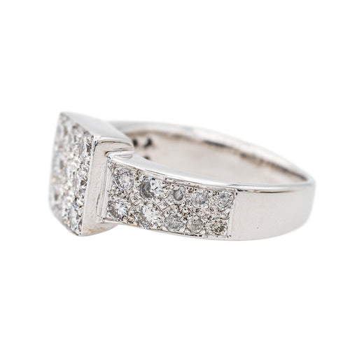 Bague 53 Bague Or blanc Diamant 58 Facettes 2624869CN