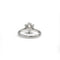 Bague 50 Solitaire - Or blanc & Diamant 1,45 cts 58 Facettes 250232R