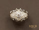 Bague 52 Bague 1950 Diamants et Or Blanc 58 Facettes A9839