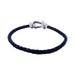 Bracelet Bracelet Fred, "Force 10", or blanc, acier et diamants noirs. 58 Facettes 33414