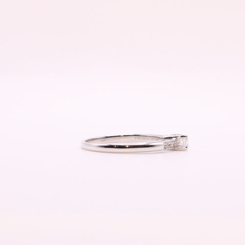 Bague 54 MAUBOUSSIN - Bague Tu es le sel de ma vie or blanc et diamants 58 Facettes