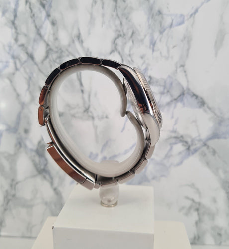 Montre ROLEX - Montre DateJust 36 Bleu Diamants 58 Facettes 126234-1-1