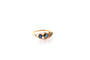 Bague 51 Bague ancienne trois saphirs en or 58 Facettes 27242