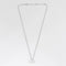 Collier COLLIER OR BLANC 2 DIAMANTS 58 Facettes M8927