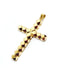 Pendentif Pendentif croix en or jaune 58 Facettes