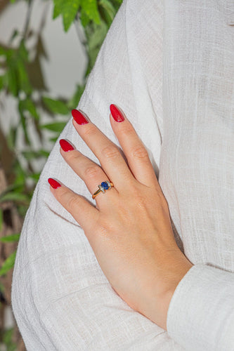 Bague 51 Bague Or jaune Saphir 58 Facettes 3221189CN