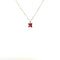 Collier Collier Or Jaune 18k Rubis & Diamants 58 Facettes CO-GS35507