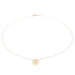 Collier Ginette NY Collier Mini Purity On Chain Or rose 58 Facettes 2646715CN