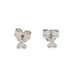 Boucles d'oreilles Boucles d'oreilles Puces Or blanc Diamant 58 Facettes 2854082CN