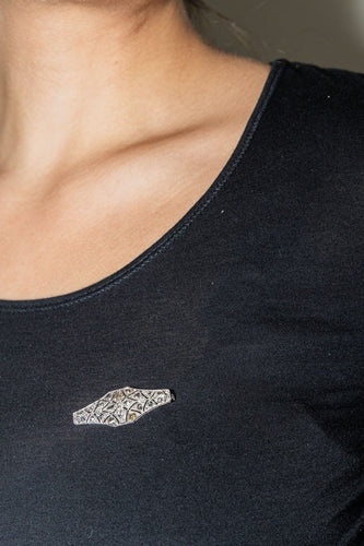 Broche Broche Epingle Or blanc Diamant 58 Facettes 3376672CN