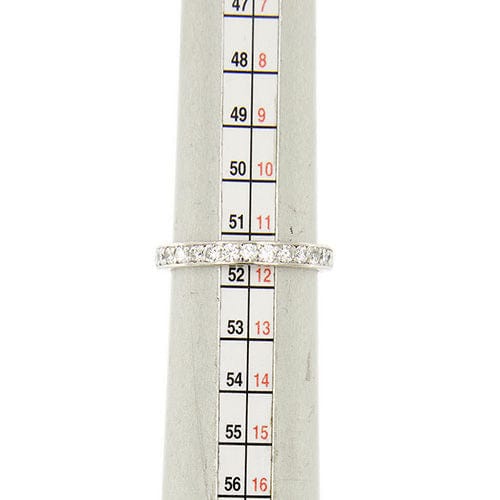 Bague 51 Bague d'éternité avec diamants de 1,45 ct 58 Facettes 36705