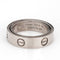 Bague 53 CARTIER - Bague Secret Love en or blanc 58 Facettes G13772