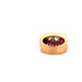 Bague 52 Bague Tank Or Jaune 18k & Platine Rubis 58 Facettes 92-GS34613-5