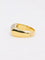 Bague 54.5 Bague chevalière or jaune diamants 0,4 ct 58 Facettes J373