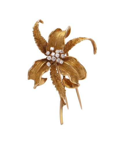 Broche Broche Or 18K Diamants 58 Facettes BO220678/FleurdeDiamants