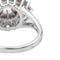 Bague 55.5 Bague Marguerite Or blanc Diamant 58 Facettes 3447716CN