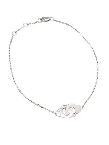 DINH VAN - Bracelet menottes en or blanc 58 Facettes