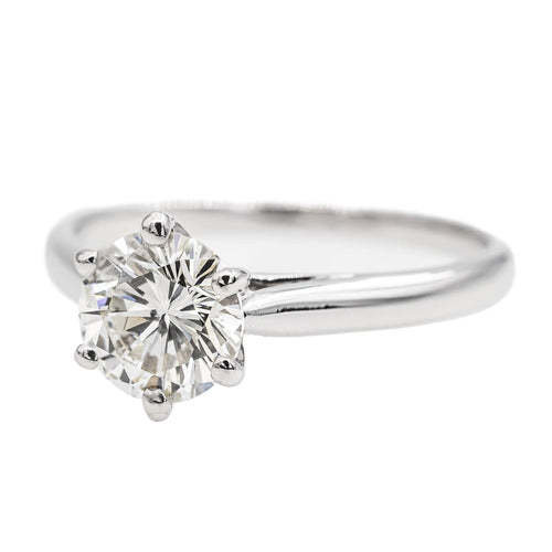 Bague 47 Bague Or blanc Diamant 58 Facettes 2826015CN