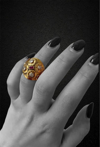 Bague Anello di design italiano, firmato Cozzolino 58 Facettes