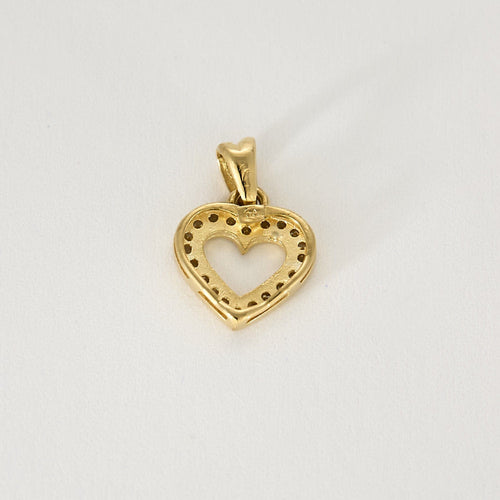 Pendentif Pendentif or jaune et diamants 58 Facettes LEN1393