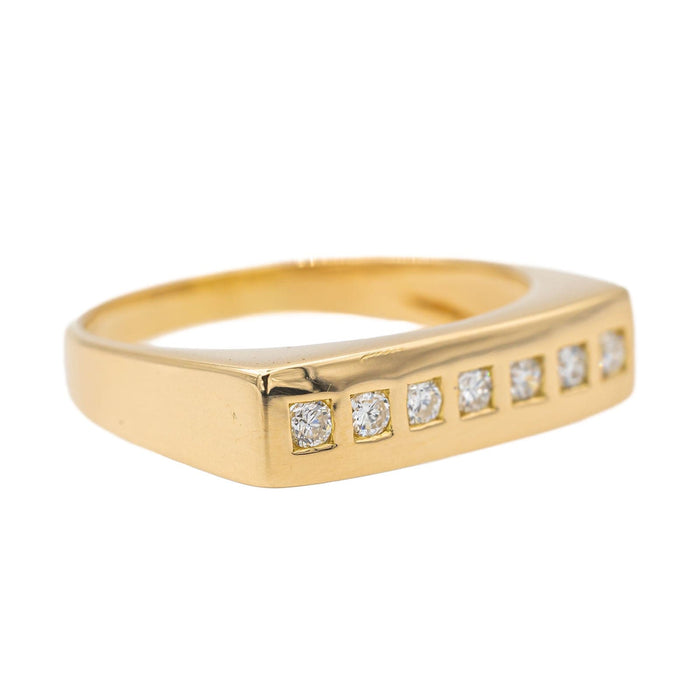 Bague 59 Bague Or jaune Diamant 58 Facettes 3221908CN