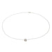 Collier Collier Chaîne + pendentif Or blanc Diamant 58 Facettes 3537735CN