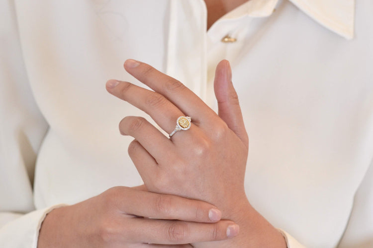 Bague 53.5 Bague 46 diamants 58 Facettes 25964