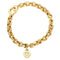 Bracelet CHOPARD - Bracelet Charm en or jaune et diamants 58 Facettes 4138A7A1137D4CD5891316AA5B2038C7