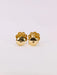 Boucles d'oreilles Boucles d'oreilles fleur or jaune diamants 58 Facettes J539