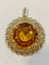 Pendentif Pendentif ancien or jaune citrine 58 Facettes