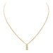 Collier Collier trilogie Or jaune Diamant 58 Facettes 3164016CN