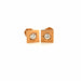 Boucles d'oreilles Puces d'oreilles or jaune diamants 58 Facettes 2-D3BO-GS29811-09