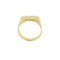 Bague Bague bouclier en or jaune pour homme 58 Facettes 29999