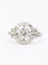 Bague 51 Bague Art Deco diamants platine 58 Facettes 1143
