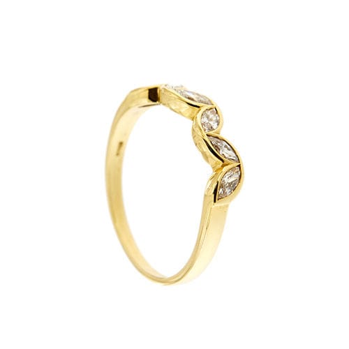 Bague 56 Bague Riviera en diamant de 0,42 ct 58 Facettes 33607