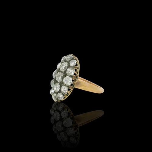 52 Antique ring XIXe century 58 Facettes