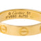 Bague 51 Cartier Bague Alliance Love Or jaune 58 Facettes 3411137CN