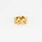 Bague 52 Bague en or 18k maille gourmette diamants 58 Facettes M8695