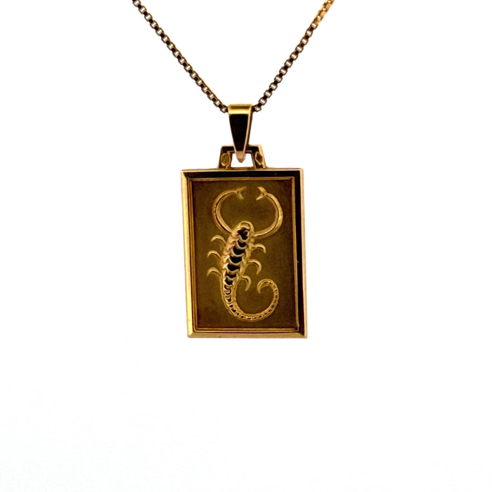 Pendentif Médaille Scorpion Or Jaune 18k 58 Facettes 2-C4PE-GS16065