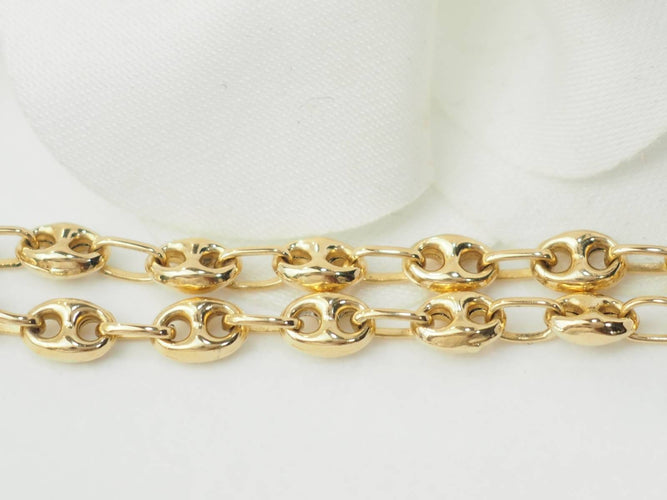 Collier Collier maille grain de café 58 Facettes 33395