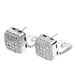 Boucles d'oreilles Boucles d'oreilles or blanc et diamants 58 Facettes 13519