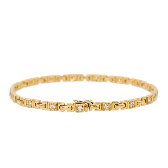 Bracelet Van Cleef & Arpels Bracelet Or jaune Diamant 58 Facettes 3088286CN