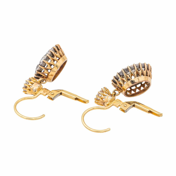 Boucles d'oreilles Boucles d'oreilles Or jaune Diamant 58 Facettes 1912524CN