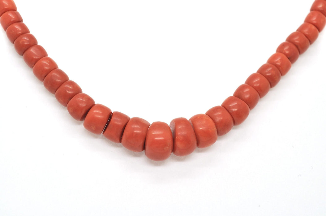 Collier Collier corail Aka et Sardaigne avec fermeture dorée 58 Facettes